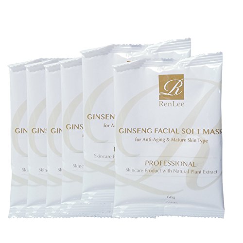 Renlee-Ginseng Facial Soft Mask-10pack
