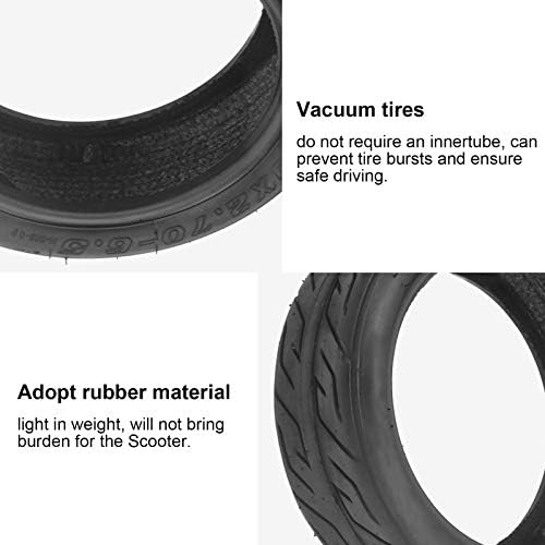 SHANRYA 10in A vácuo pneu, 10x2.70-6,5 scooter elétrico pneu a vácuo externo pneu scooter pneu de borracha