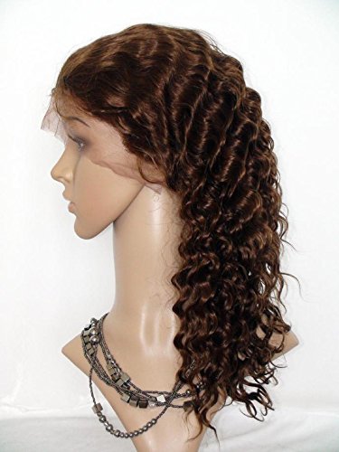 8a 22 100 cabelos humanos perucas de renda cheia para afro -americanos Virgem chinesa Remy Human