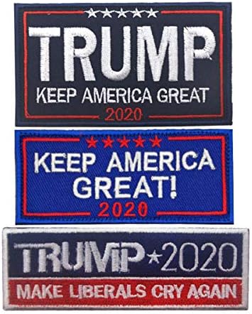 Oyster-Patch Trump 2020 Make America Great Again Tactical Patch Hook & Loop