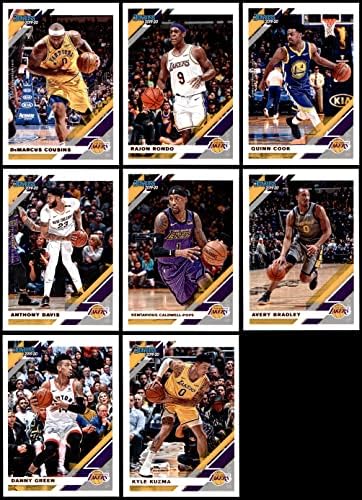 2019-20 Donruss Los Angeles Lakers quase completa o conjunto do Los Angeles Lakers NM/MT Lakers