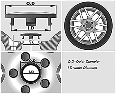 Capas centrais do cubo de carro para Maserati Levante Quattroporte ghibli gt, 60 mm, alumínio Centro de roda