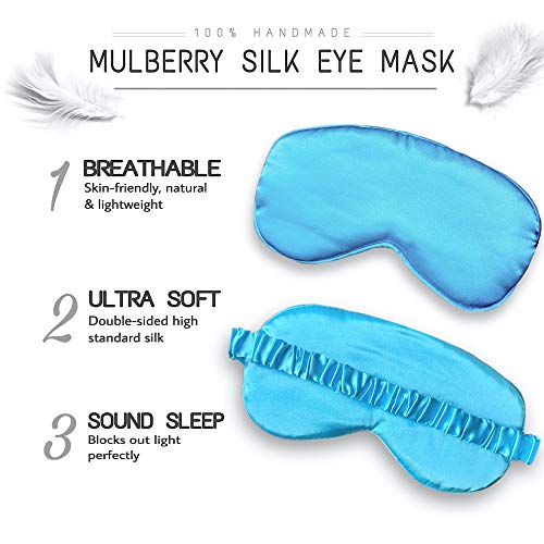 Máscara de olho em gel + máscara de sono de seda, máscara de olho quente/fria Relax e massagem máscara
