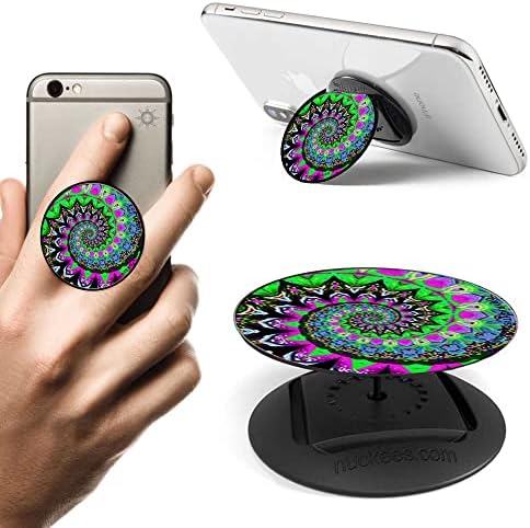 TIY Dye Twist Phone Grip Cellphone Stand Se encaixa no iPhone Samsung Galaxy e mais
