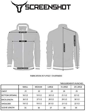 Capturenshot Mens Urban Hip Hop Premium Track Jacket - Slim Fit Side Comping Sportswear Urbanwear