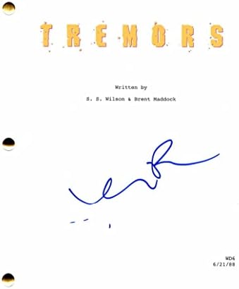 Kevin Bacon assinou tremores autógrafos script completo - Footloose, Apollo 13, Flatliners, Black Mass,