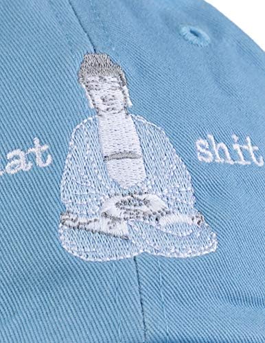 Ann Arbor T-shirt Co. Deixe isso ir | Engraçado zen buda yoga mindfulness Peace Hippy Mulheres homens boné