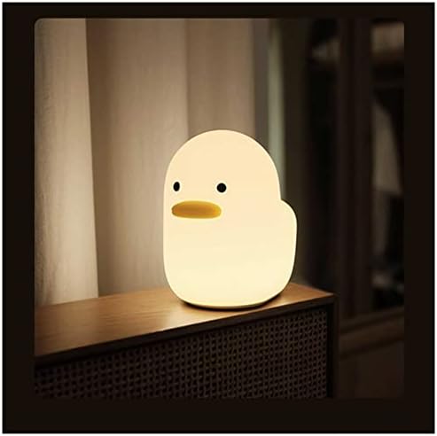 Deiovr Night Light Dimmable Cute Duck Light Silicone Nights, Animal Night Lights for Silicone