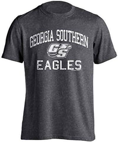 Georgia Southern Eagles Retro angustiado Camiseta de manga curta