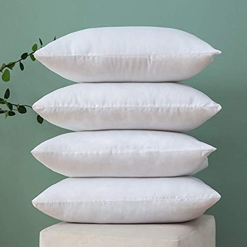 Miulee Throw travesseiro inserir hipoalergênico travesseiro premium sham retângulo para almofada decorativa sofá