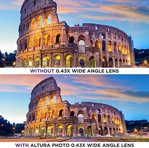52mm 0,43x Alta Photo Profissional HD Lente de grande angular para Nikon D7100 D7000 D5500 D5300 D5200