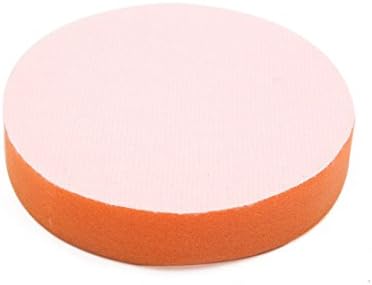 QTQGOITEM 2 PCS 5 DIA Redonda redonda de polimento lateral de esponja Polho Polhoner Tool for Car Orange