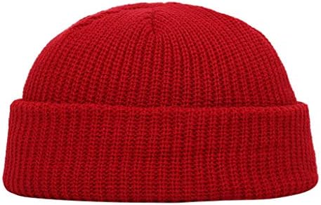 Ski Winter Fashion malha de lã Hemming mantenha um chapéu unissex quente chapéu casual touchs