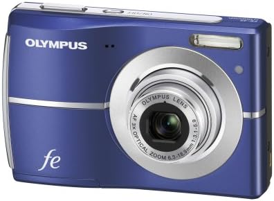 Câmera digital do Olympus Fe-45 10MP com zoom óptico 3x e LCD de 2,5 polegadas