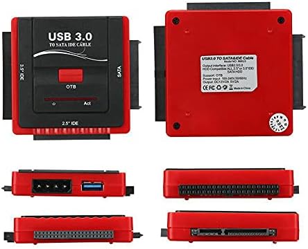 Connectores USB 3.0 para adaptador SATA/IDE Adaptador de disco rígido para o Universal 2.5/3.5 HDD/SSD -