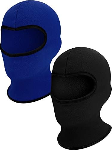 2 peças crianças balaclava máscara de esqui aquecida no pescoço aquecedores de ouvidos chapéus