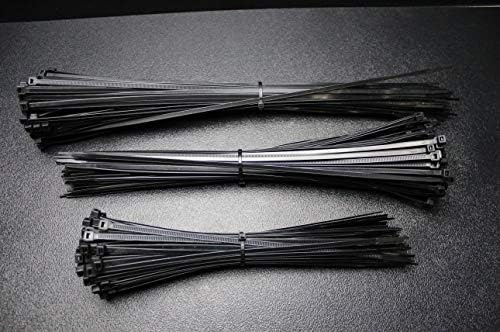 1500 PK 11 14 18 polegadas Zip 500 cada nylon preto 40 lbs alça de cabo de fio UV