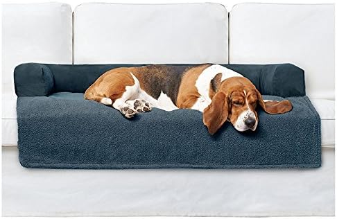 PAWTEX Premium Couch Capa Cama de cachorro, 50 polegadas, X-Large/Jumbo, Blue