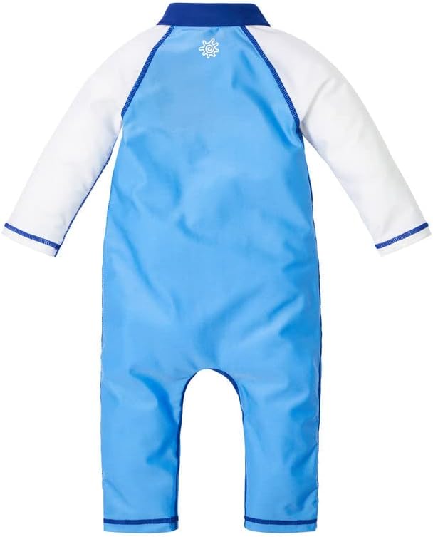 UV Skinz Baby Boys 'Sun and Swimsuit With UPF 50+ Proteção solar-maiô de uma peça, bebê e criança morta