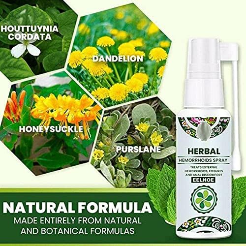 Hacoro 30ml Hemorróida Spray Spray Natural Herbal Essência Sem estimulação