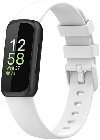 Yoktburu Watch Band para Fitbit Inspire 3, Banda de substituição de pulseira de silicone ajustável