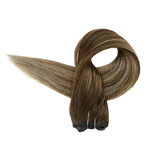 Full Shine 4/24/4 20 polegadas Balayage Wire Hair Extensions Remy Human Hair 90 Grams e 3/8/22 linha de peixe