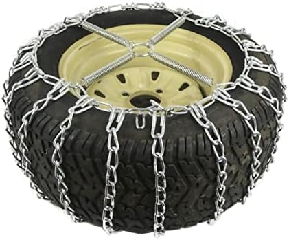 A ROP SHOP | Par de 2 cadeias de pneus de ligação com tensores para Polaris ATV se encaixa em pneus 22x11x8