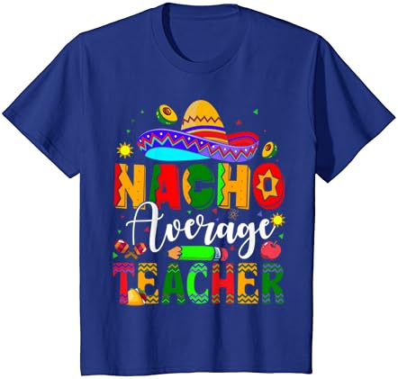 Professor médio de Nacho, professor mexicano Cinco de Mayo Fiesta T-Shirt