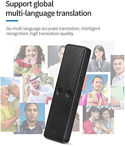 MJWDP novo tradutor portátil K6 Tradutor de voz inteligente na tradução de suporte em tempo real da