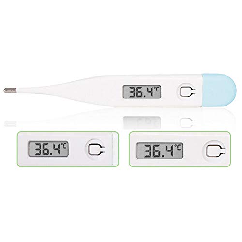 10pcs Digital LCD Thermômetro médico Baby Adult Corpo Boca temperatura aleatoriamente ℃