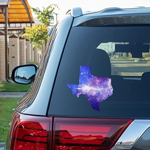 Adesivos de decalques de carro estadual do Texas USA Starry Sky Sky American State Decal