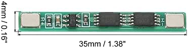 Meccanixity 4.2V 4A 18650 Module de carregamento da bateria Placa de carregamento 2 Mos Tubo Funções de proteção