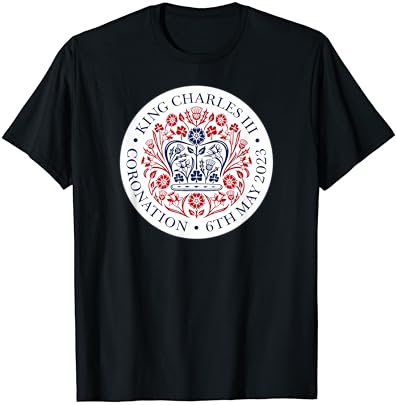 A camiseta oficial do emblema de coroação