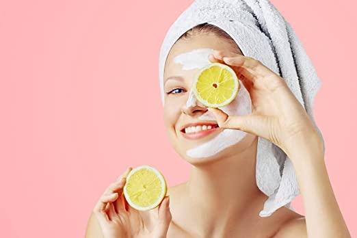 Xona Casca de limão em pó para o rosto/esbranquigem da pele/alimentação/bebida/cabelos de ervas