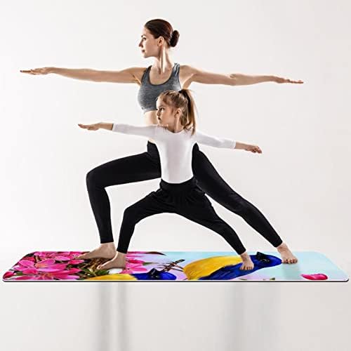 Yoga tapete, tapetes de ioga para treino doméstico, tapete de exercícios, tapetes de exercícios, pilates