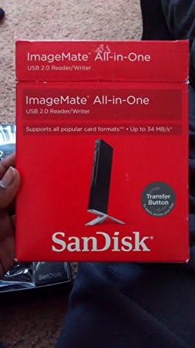 Leitor de cartão de memória flash all-in-1 em sandisk all-in-1