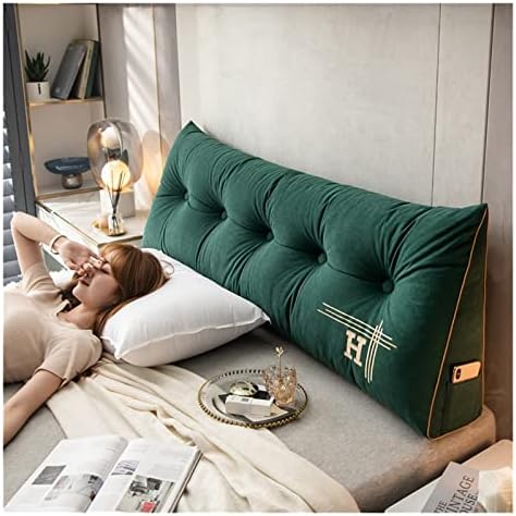 Backrests de cama triangular de almofada à beira de cabeceira removível para casas de almofadas de travesseiro
