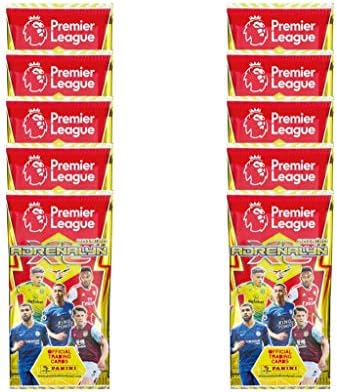 Premier League 2019-20 Panini Adrenalyn Cards - 66 Cartões Procure as estrelas Pulisic, Kane, Pogba, Aguero,