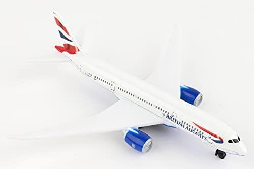 Daron Worldwide Trading British Airways 787 Plano único RT6005 Toy, branco
