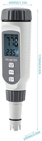 Medidor de pH, testador de pH portátil qualidade de pH Pen acidímetro ph818 com grande exibição de