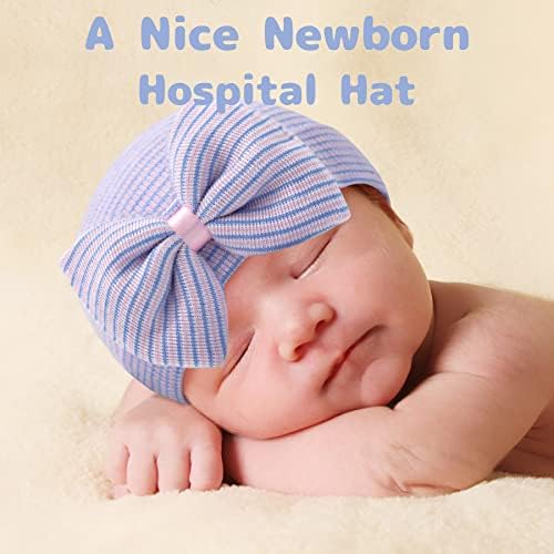 Chapéus recém-nascidos para meninas chapéus de bebê de 0 a 6 meses de chapéu de hospital recém-nascido
