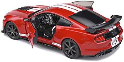 Solido Ford Mustang Shelby GT500 2020 Modelo Car 1:18 Escala Vermelha 421186000