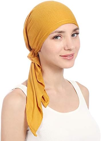 Mulheres bandana presa a quimiotela lenço de tampa de turbante embrulhada para capa de cabelo para dormir