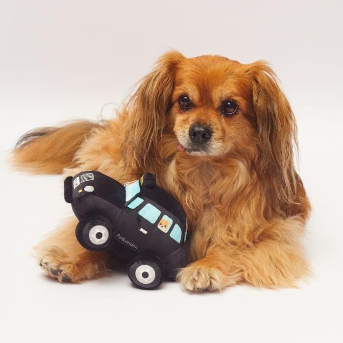 Pet London British Taxi Tak Toy - UK Style Squeaker dentro e cães impressos Design