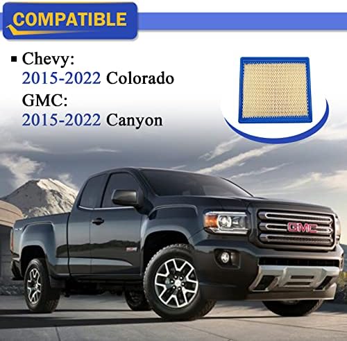 Filtro de ar do motor A3195C para 2015-2022 Chevrolet Colorado/GMC Canyon 94775933