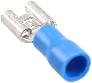 AB Tools 4mm Blue Feminino Azul Terminais de pá de pá de pá