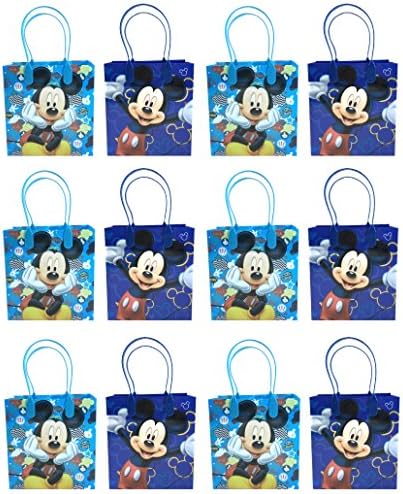 Disney Mickey Mouse Party Reutilable Favor Goodie Small Gift Sachs 12