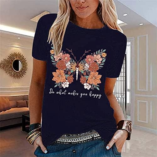 Camiseta de poliéster de manga comprida mulher mulher casual butterfly tam camiseta camisa de manga