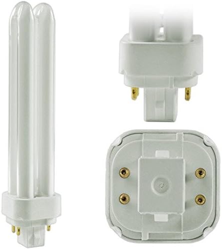 PLD-26W 827, 4 PIN G24Q-3, 26 watts Tubo duplo, lâmpada fluorescente compacta, substitui Sylvania 20684 CF26DD/E/827.