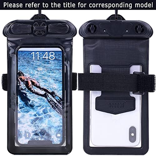 VAXSON Telefone Case Black, compatível com MyPhone Pocket 2 Bolsa à prova d'água Bolsa seca [não filme protetor
